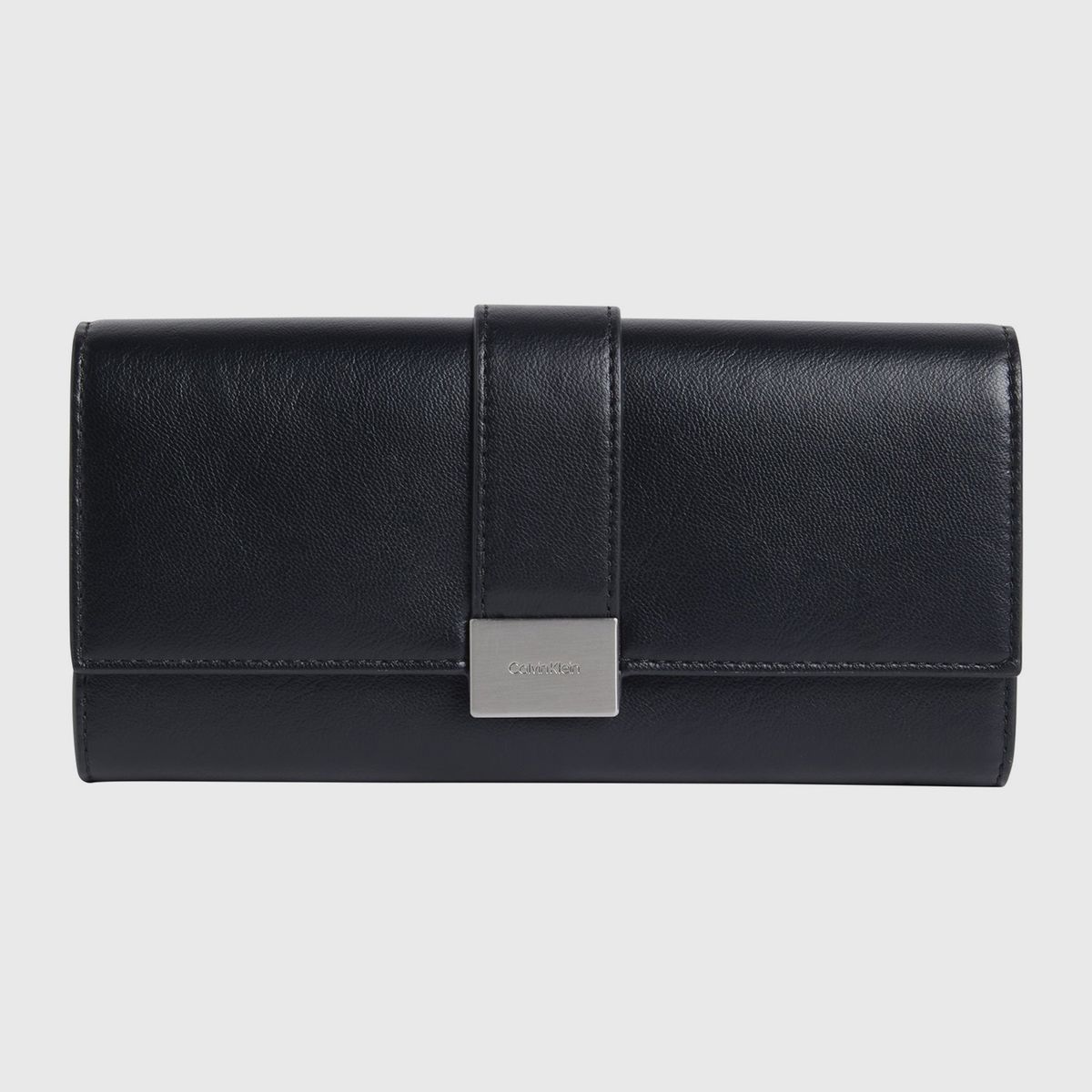 CALVIN KLEIN - Billetera Snap Large Negro Calvin Klein