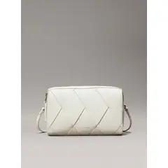 CALVIN KLEIN - Bandolera Ck Woven Blanco