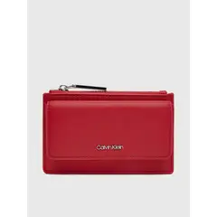 CALVIN KLEIN - Tarjetero Ck Must Rojo