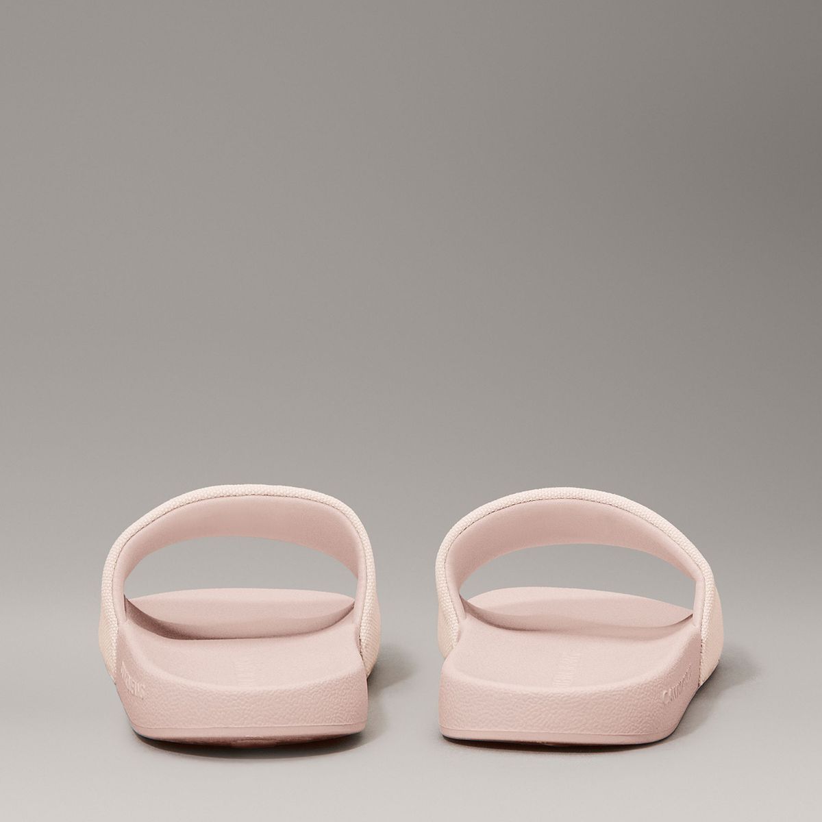 CALVIN KLEIN - Sandalias de Lona Monogram Rosado Calvin Klein