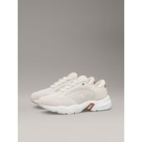 Zapatillas de Cuero Retro Beige