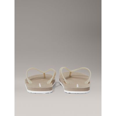 Imagen 2 del producto Sandalias Classic con Logo Beige