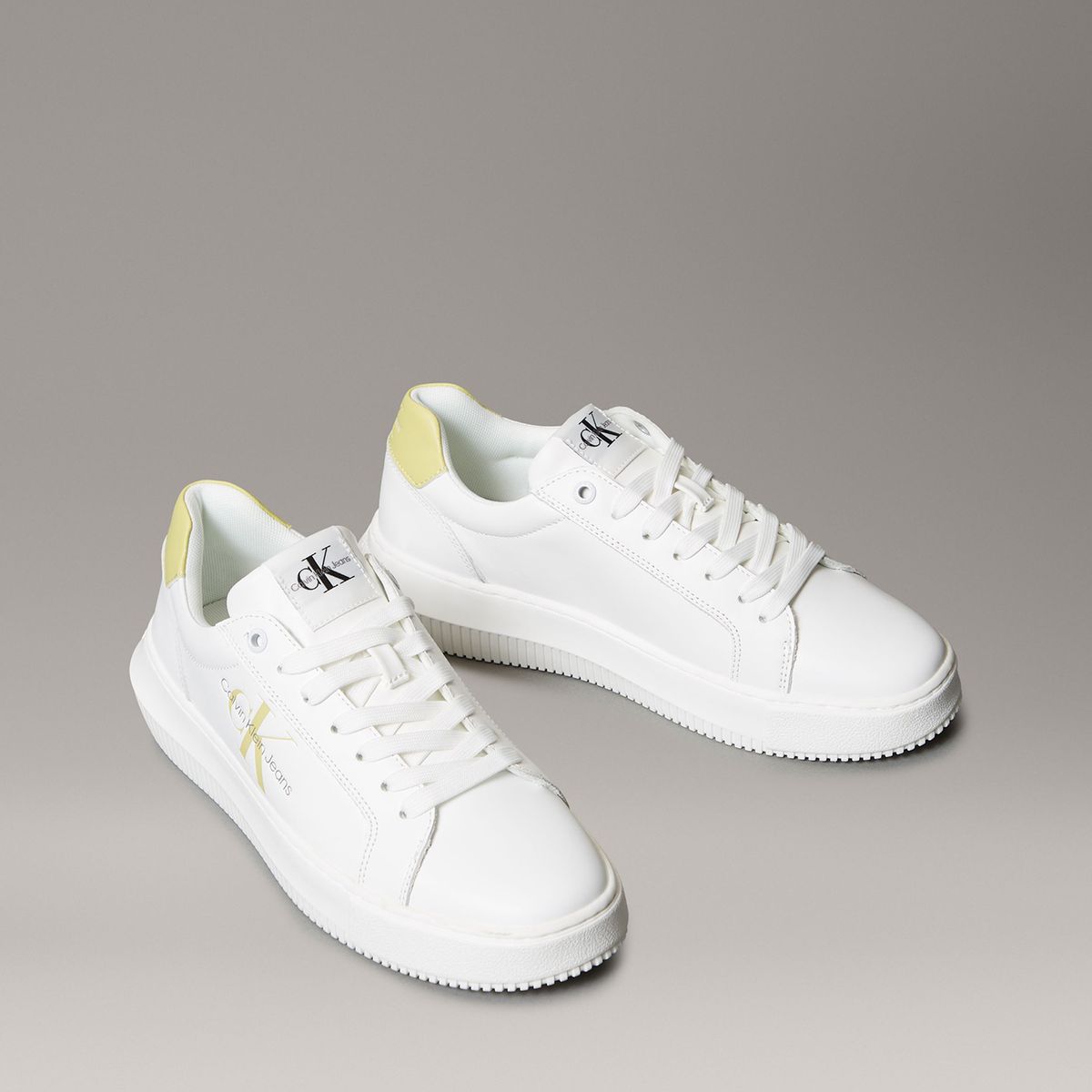 CALVIN KLEIN - Zapatillas Chunky Cupsole Mono Blanco Calvin Klein