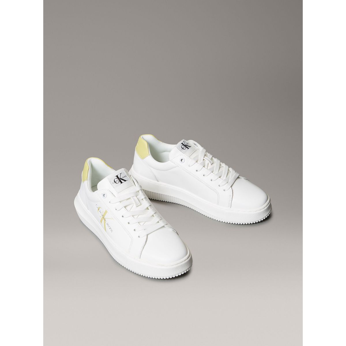 CALVIN KLEIN - Zapatillas Chunky Cupsole Mono Blanco Calvin Klein