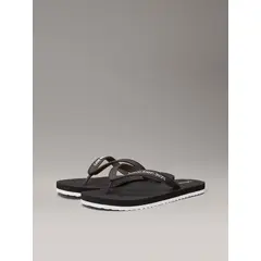 CALVIN KLEIN - Sandalias Classic con Logo Negro