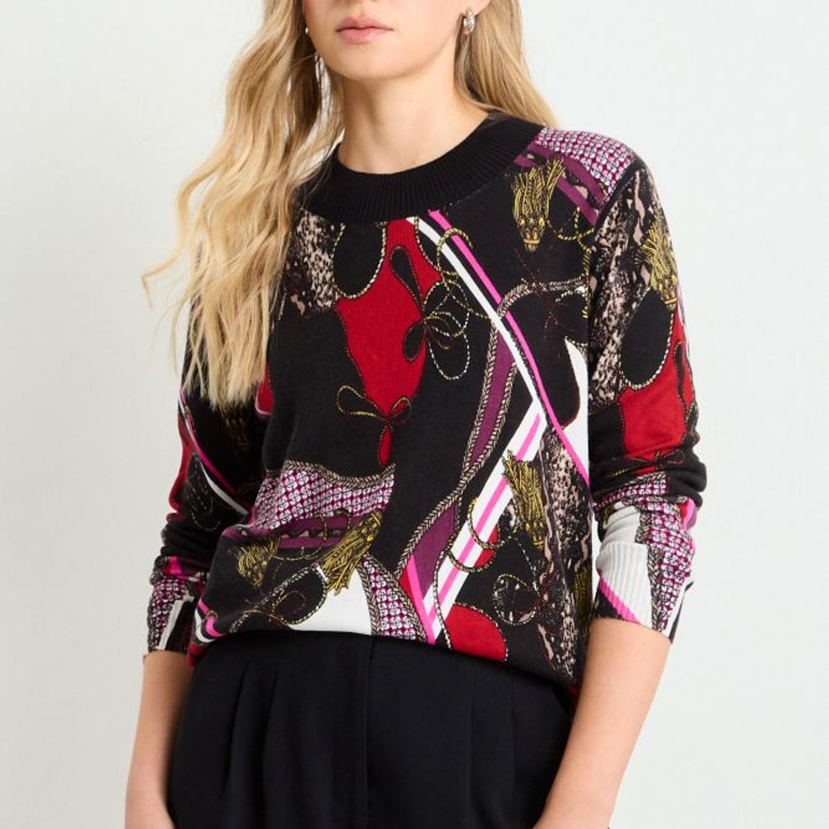 ASH - Sweater Fantasia Mujer Negro Ash