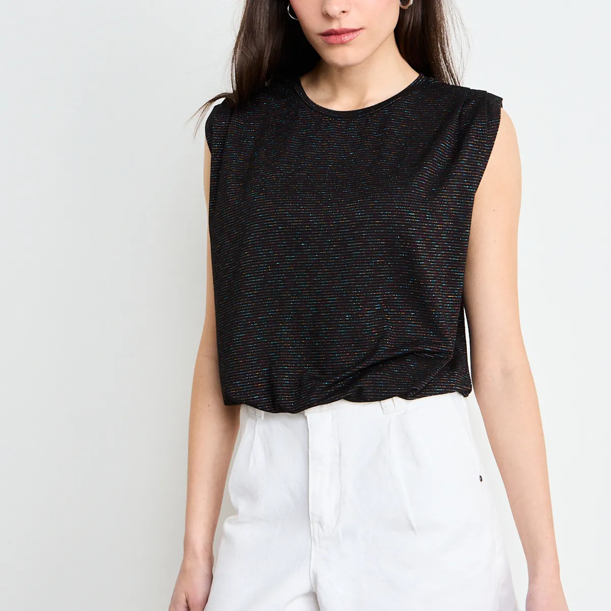 IO - Polera Fantasia Mujer Negro Io