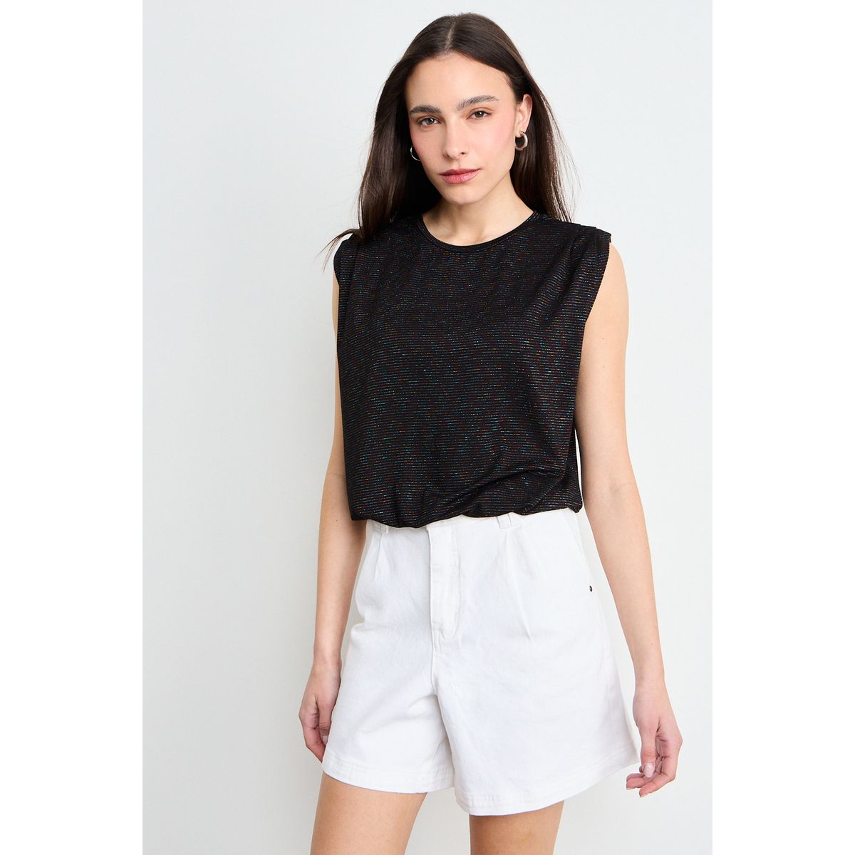 IO - Polera Fantasia Mujer Negro Io