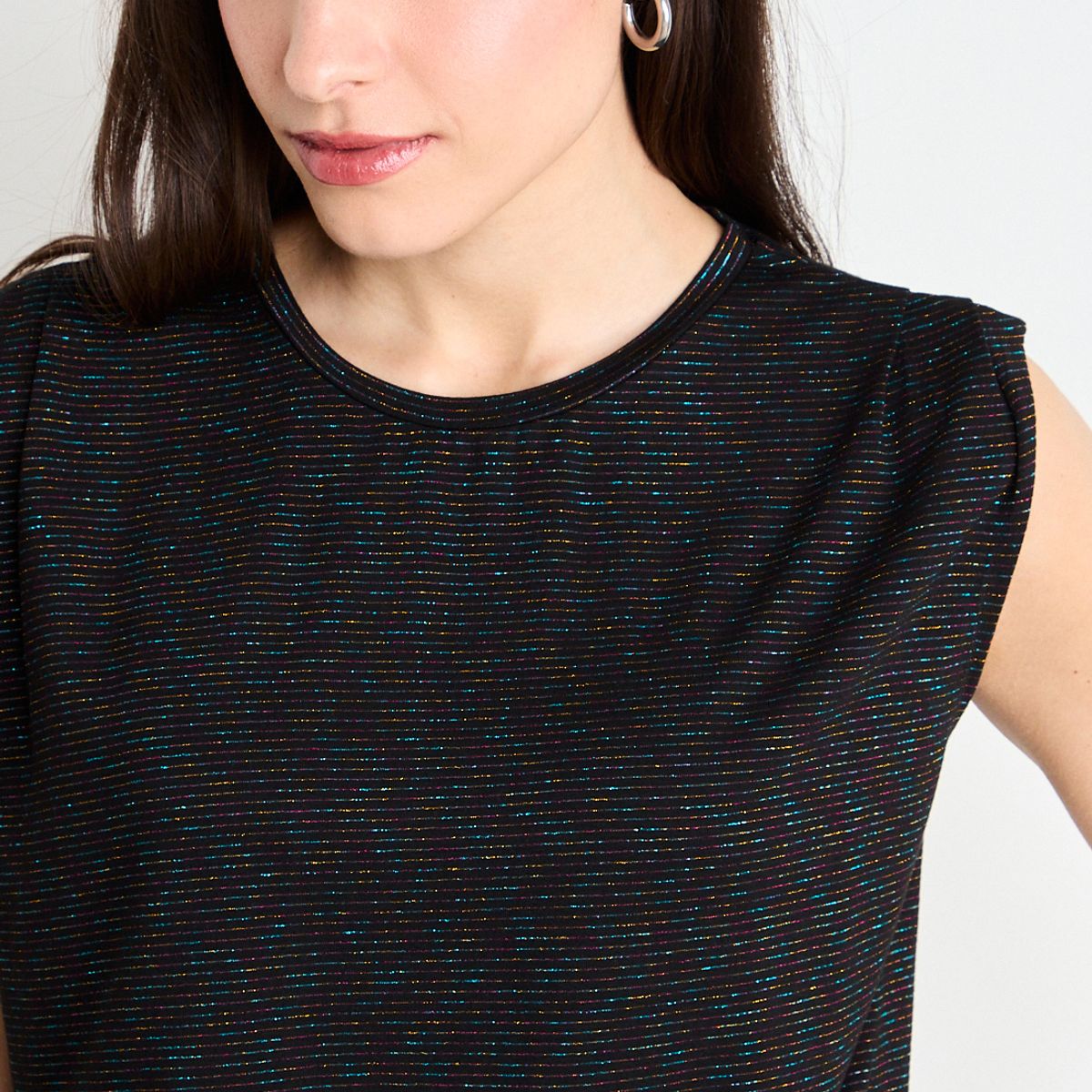 IO - Polera Fantasia Mujer Negro Io