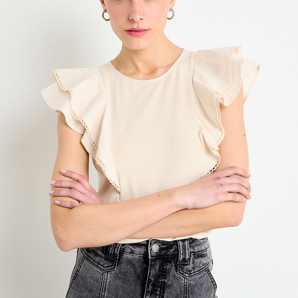 IO - Polera Lisa Mujer  Io