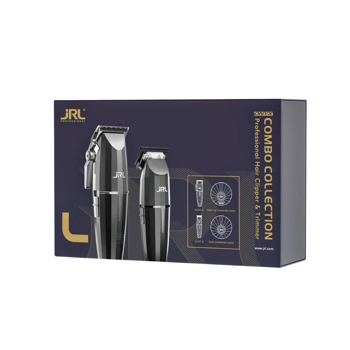 JRL - JRL Ghost 1 Kit Onyx Clipper + Onyx Trimmer En Negro