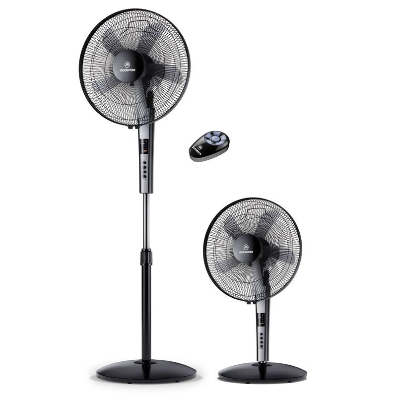 MADEMSA - Ventilador Pedestal Mesa Mademsa 2 En 1 C Control Sfm21 55w