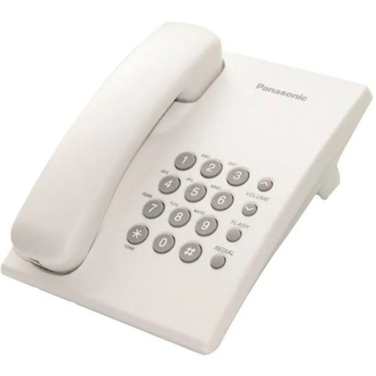 PANASONIC - Teléfono Panasonic Kx-ts500 Blanco Escritoriopared - Blanco