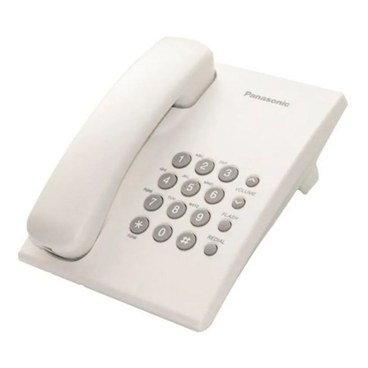 PANASONIC - Teléfono Panasonic Kx-ts500 Blanco Escritoriopared - Blanco