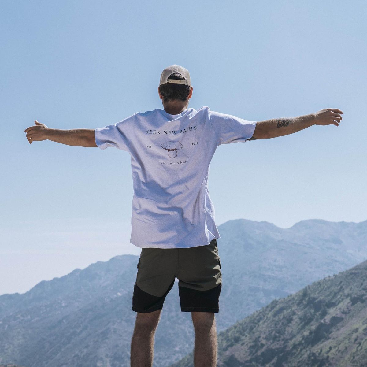 LHOTSE - Polera Manga Corta Hombre Boletus Loyo Lhotse