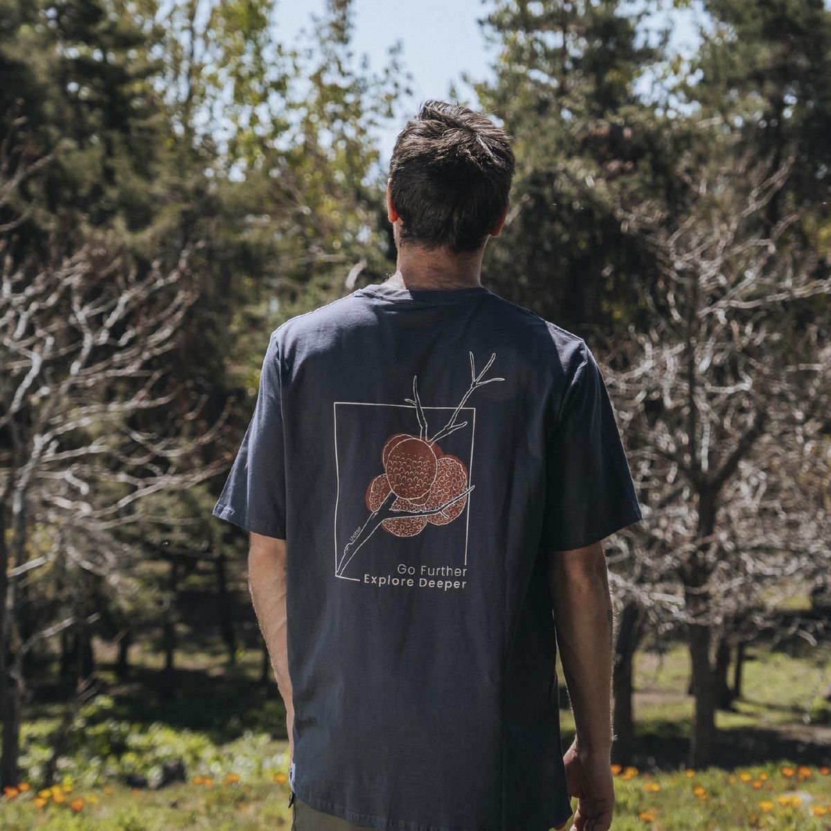 LHOTSE - Polera Manga Corta Hombre Digueñe Lhotse