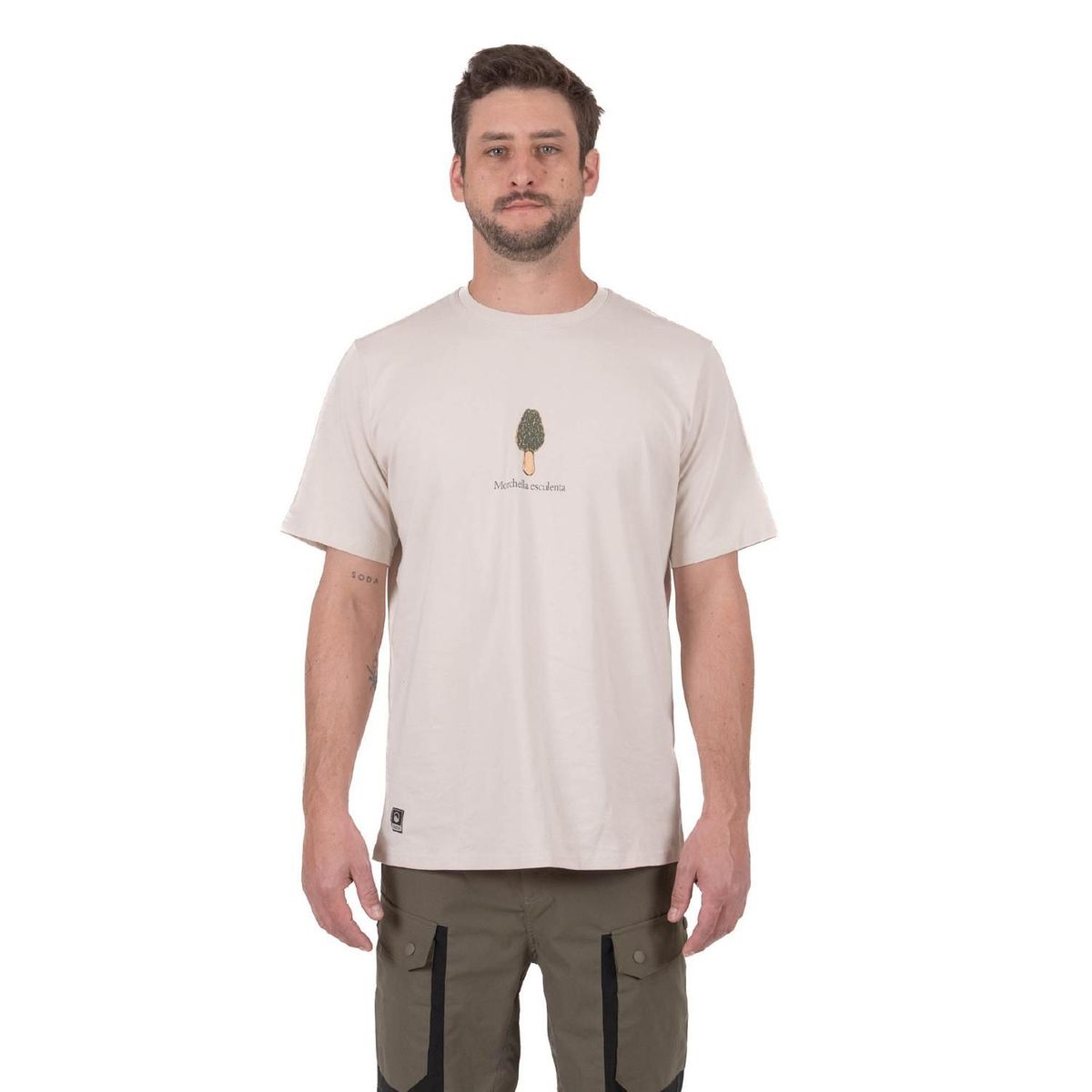 LHOTSE - Polera Manga Corta Hombre Morchella Esculenta Lhotse