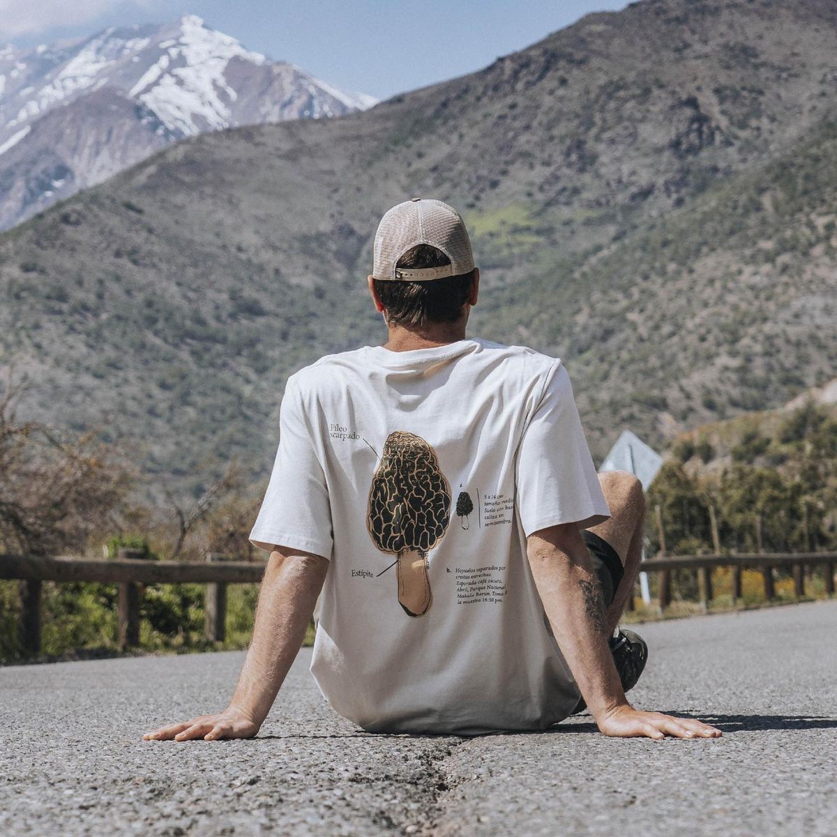 LHOTSE - Polera Manga Corta Hombre Morchella Esculenta Lhotse