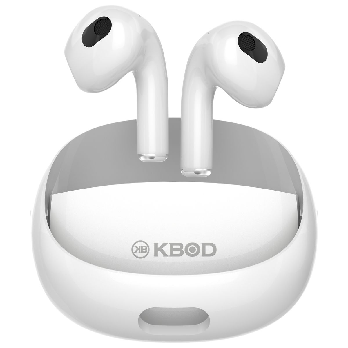 KBOD - Audífonos Bluetooth Inalámbricos V53 Kbod Tws C90 Blanco