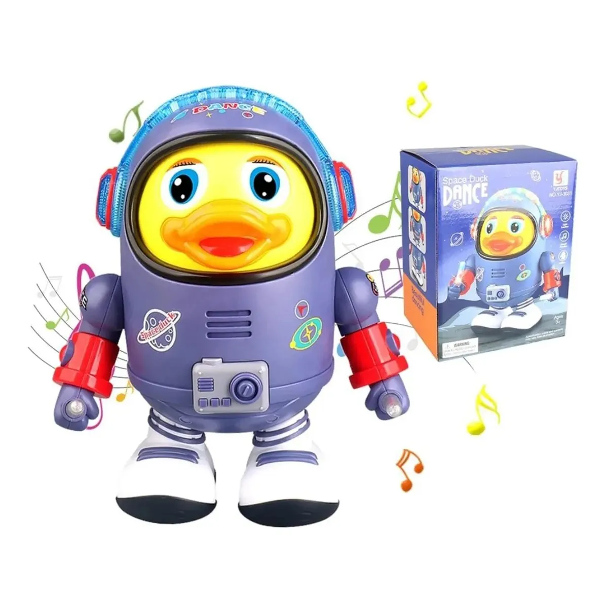 GENERICO - Robot Pato Musical Bailarín Juguete Eléctrico Con Luces Led