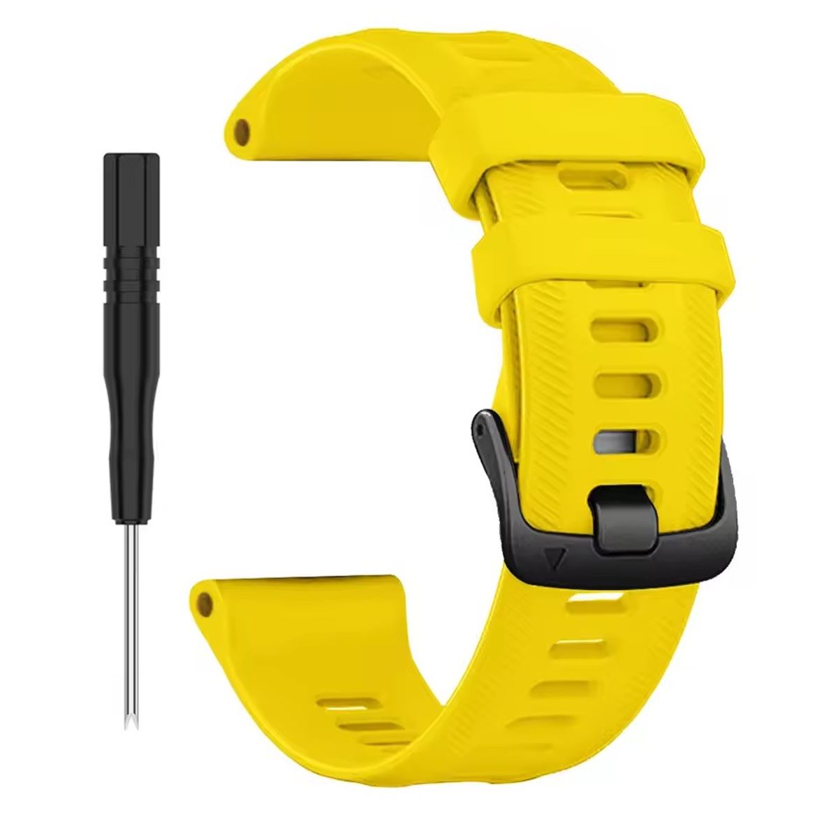 BANANA TIENDA - Correa Compatible con Garmin Forerunner 965 955 945 935 745 22mm Amarillo