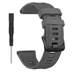GENERICO - Correa Para Garmin Forerunner 965 955 945 935 745 22mm Gris