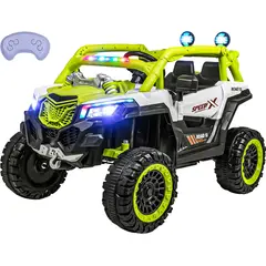 LITTLE MONKEY - Vehículo Electrico 4x4 Para Niños Coche Buggy De Juguete