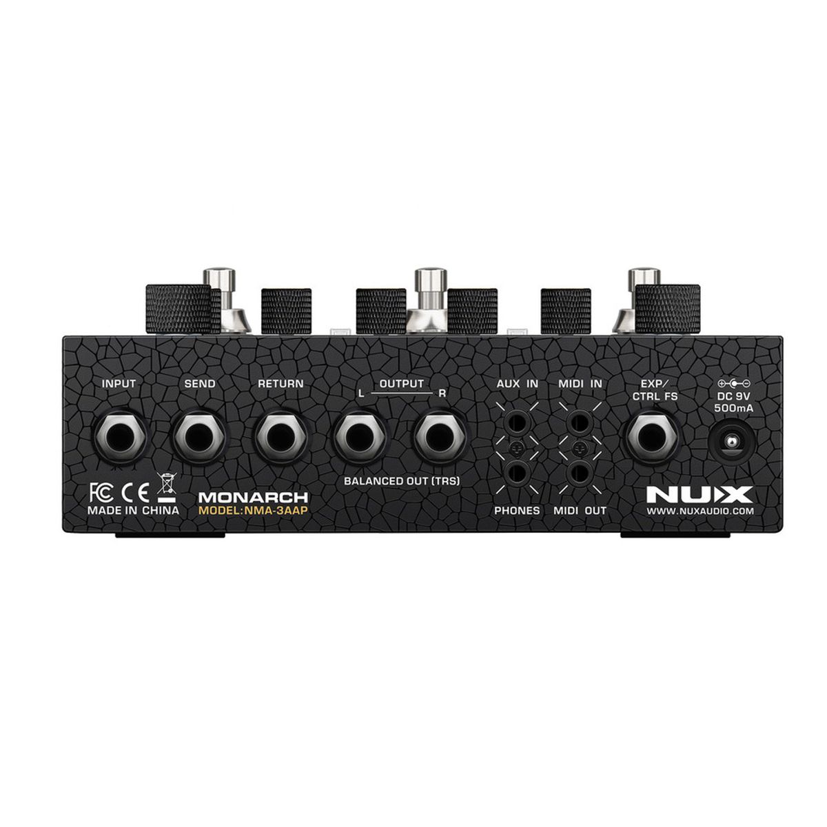 NUX - Pedal de efecto para guitarra NMA-3AAP Amp Academy Stomp Nux