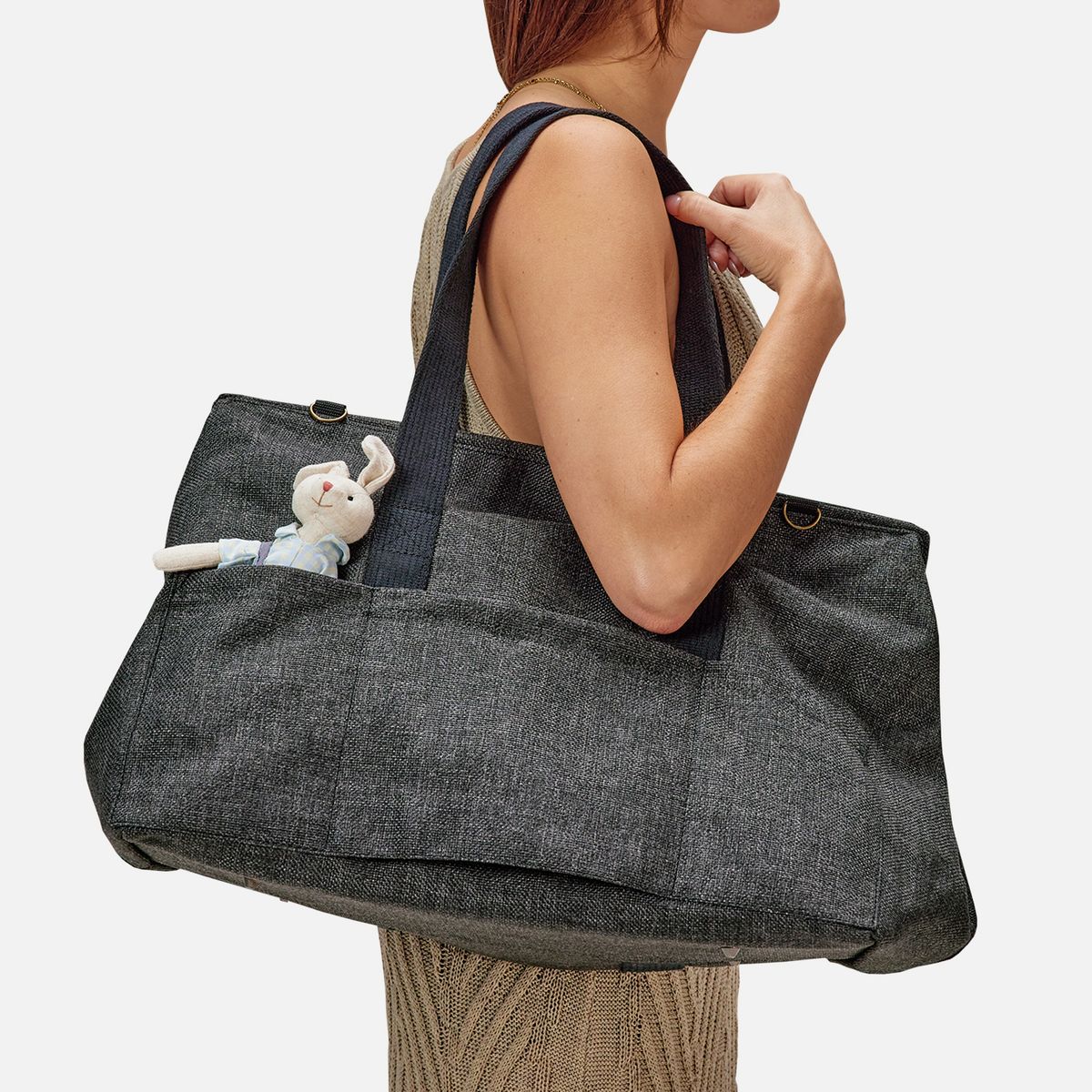 BABYROSEN - Bolso De Paseo Gris Oscuro