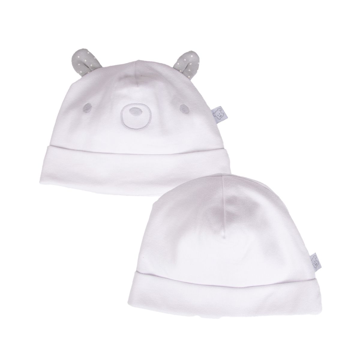 PILLIN - Gorro Pack 2 pcs Blanco Pillin PRB146-25BCO
