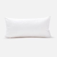 Cojín Algodón Microfibra 40 x 20 cm Blanco