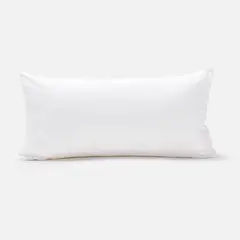 BABYROSEN - Cojín Algodón Microfibra 40 x 20 cm Blanco