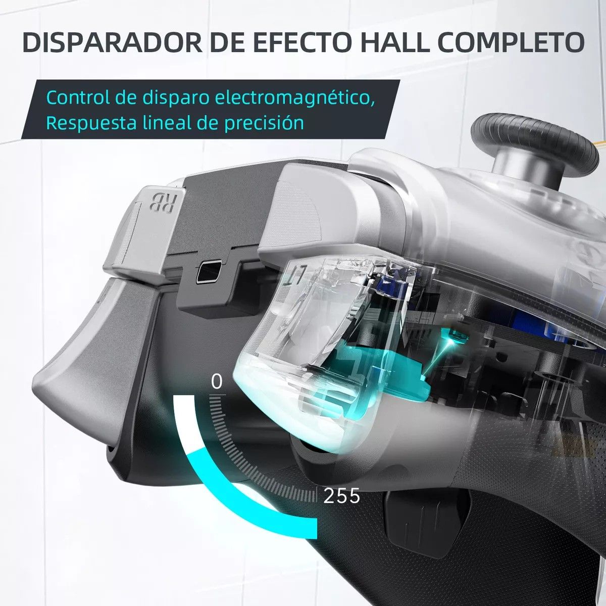 GENERICO - Control Joystick Inalambrico Machenike G5 Negro