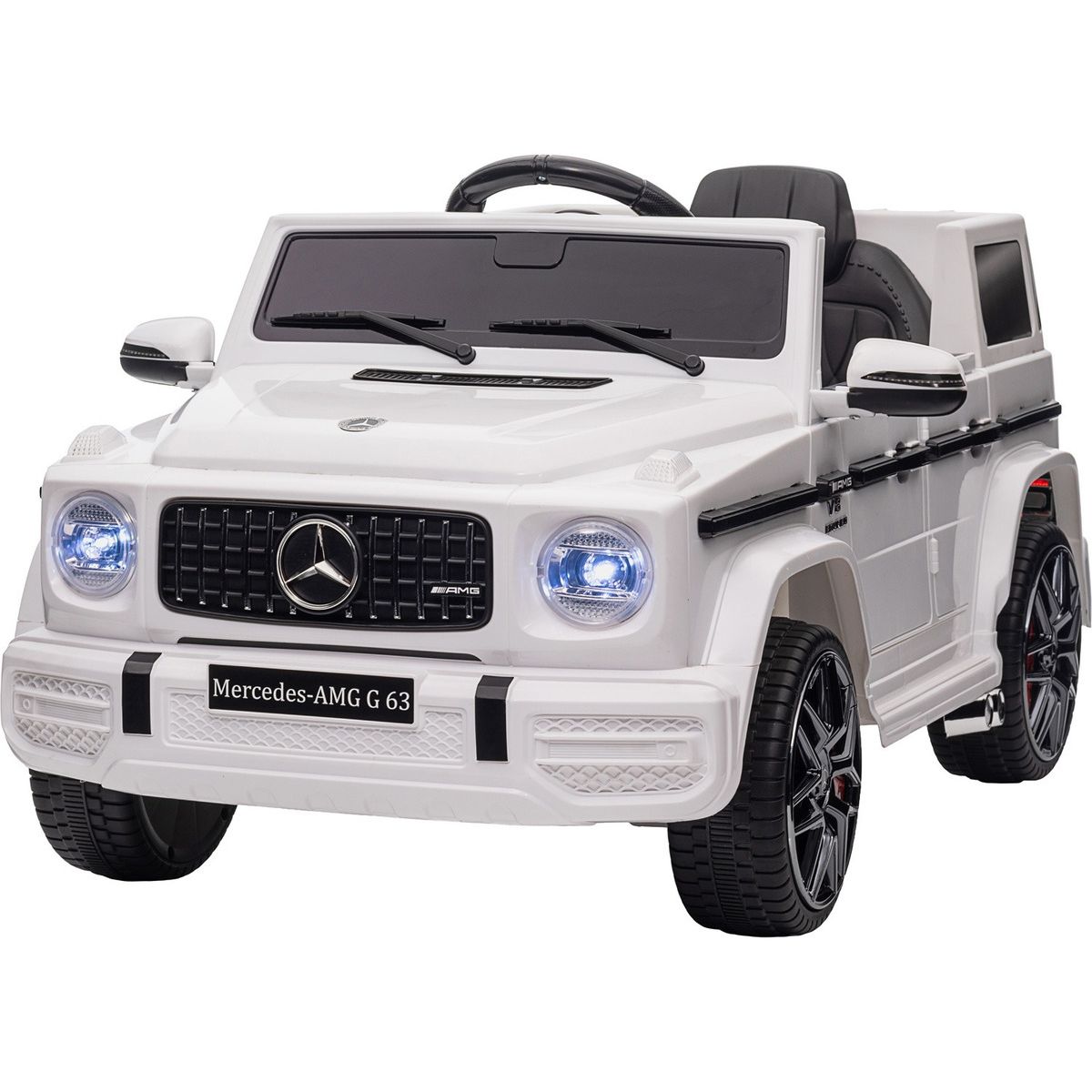 LITTLE MONKEY - Auto Electrico A Bateria Mercedes Benz Amgg63 Usb Mp3 Luces