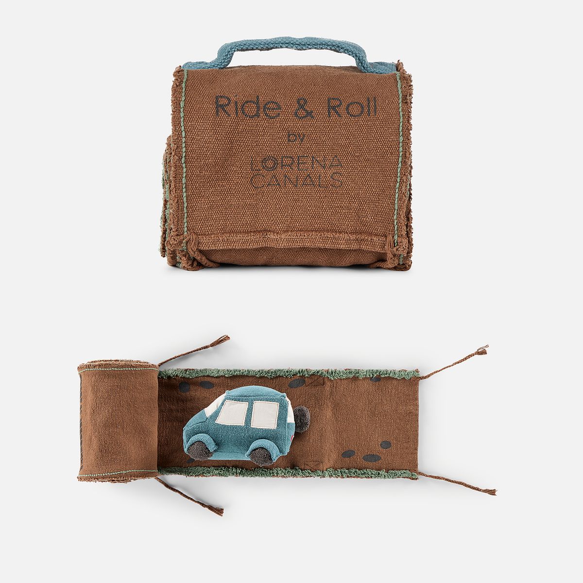 BABYROSEN - Peluche Ride & Roll Safari