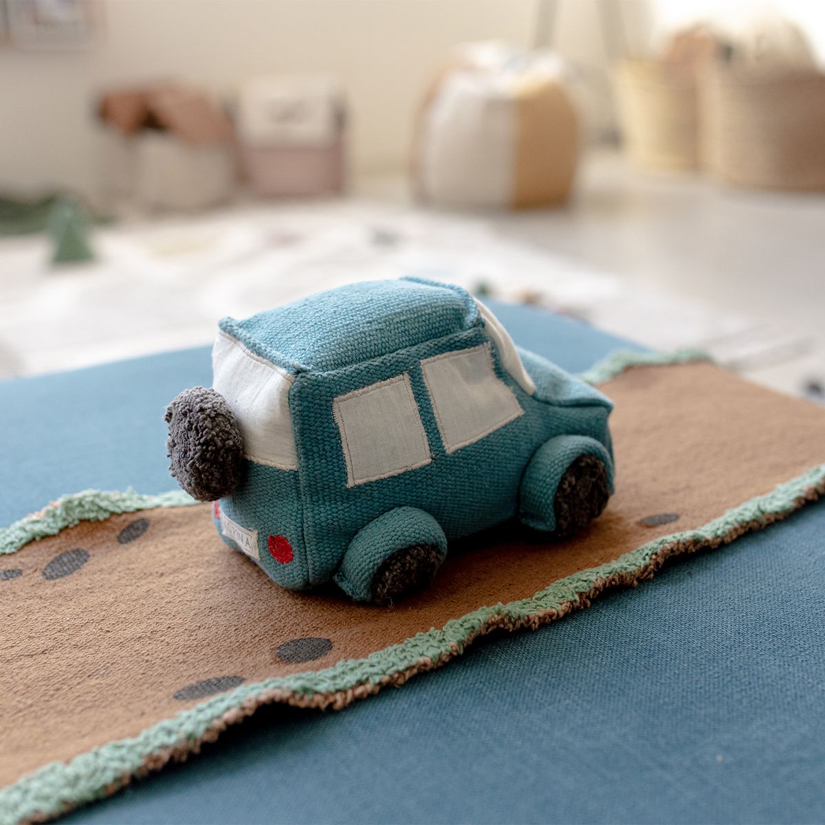 BABYROSEN - Peluche Ride & Roll Safari