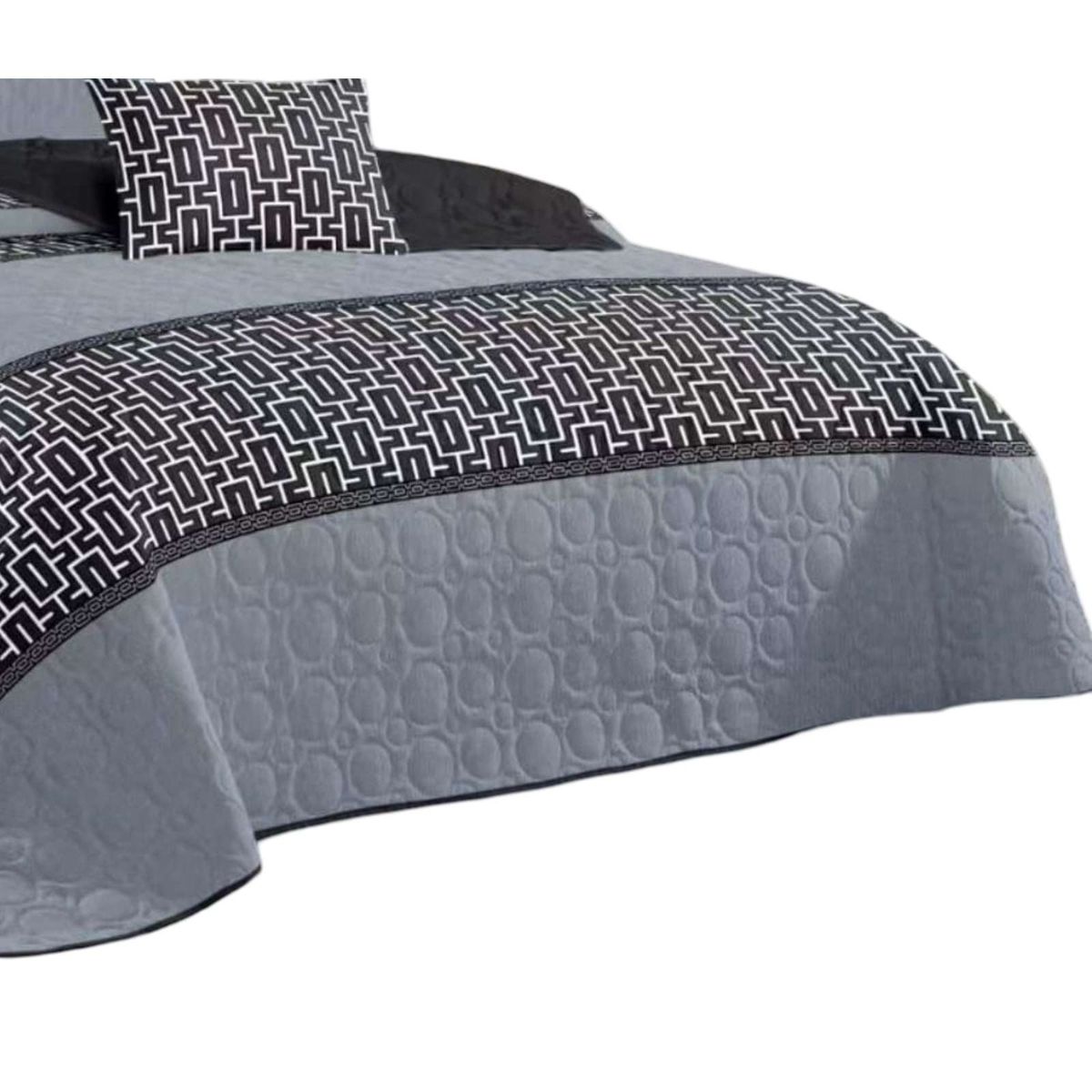 GENERICO - CUBRECAMA PRIMAVERA VERANO KING  v6