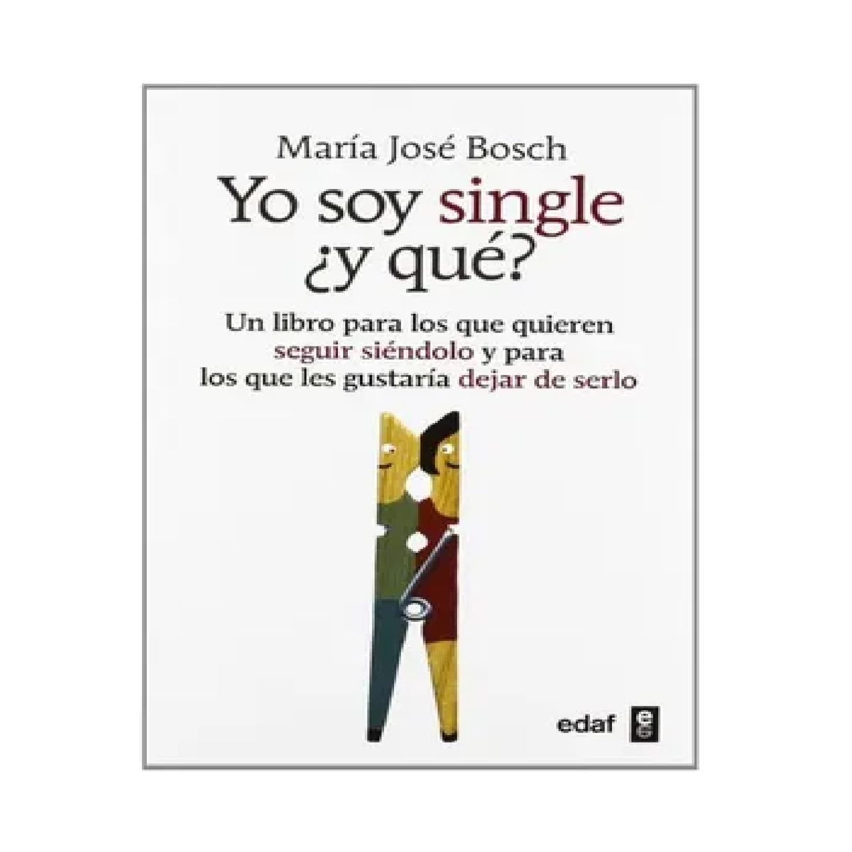 EDAF - Yo soy Single ¿Y Que María José Bosch