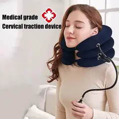 GENERICO - Cojín Cervical Inflable de Alivio del Dolor de Cuello y Hombros