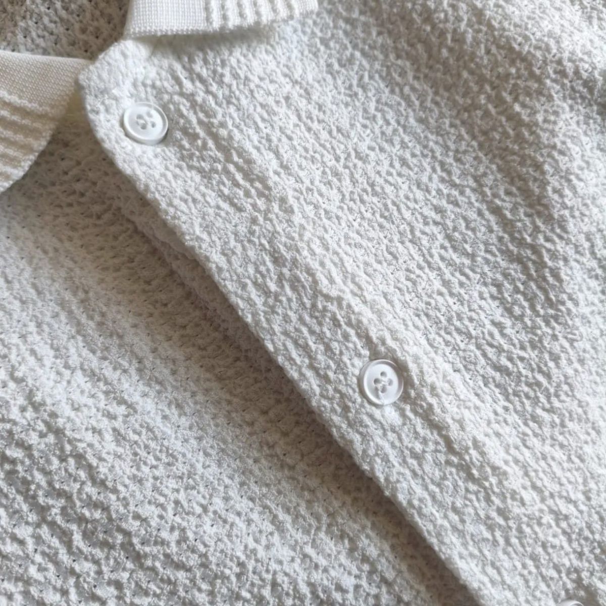 BLUE MOUNTAIN - Camisa Hombre Manga Corta Premium Verano + Spandex