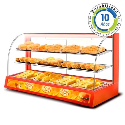 Bozzo Vitrina Sobremesa Calor Dh-3P Mantenedora