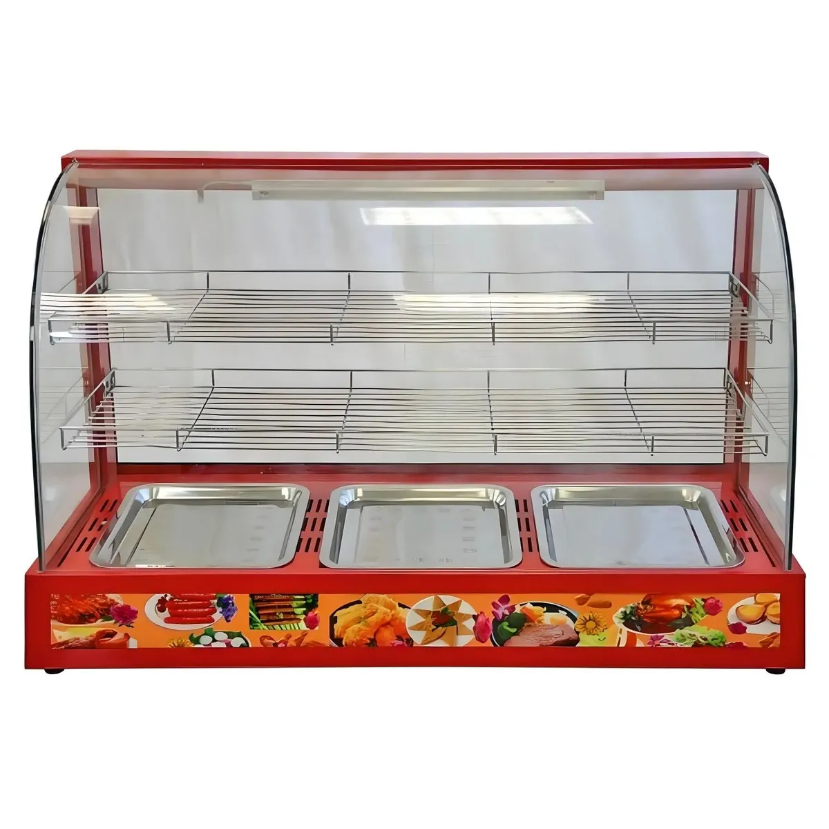 BOZZO - Vitrina Sobremesa Calor DH-3P BOZZO Mantenedora