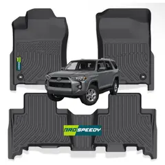 GENERICO - PISOS CALCE PERFECTO PROSPEEDY TOYOTA 4RUNNER 2010-2024 3PIEZAS