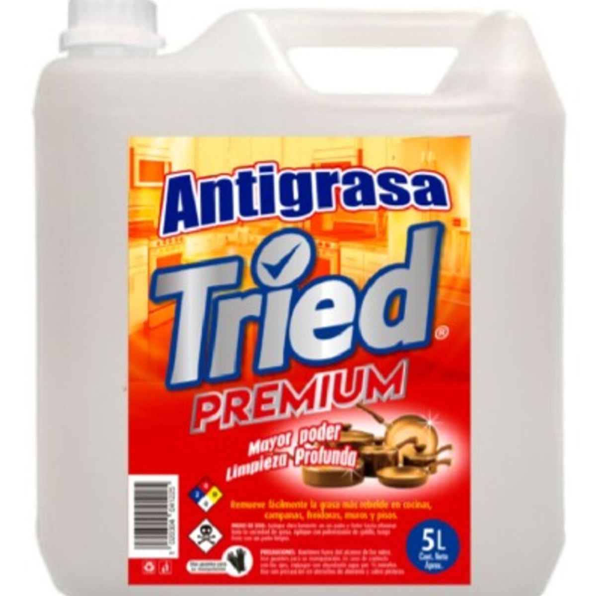 GENERICO - Antigrasa Bidón 5 L Tried