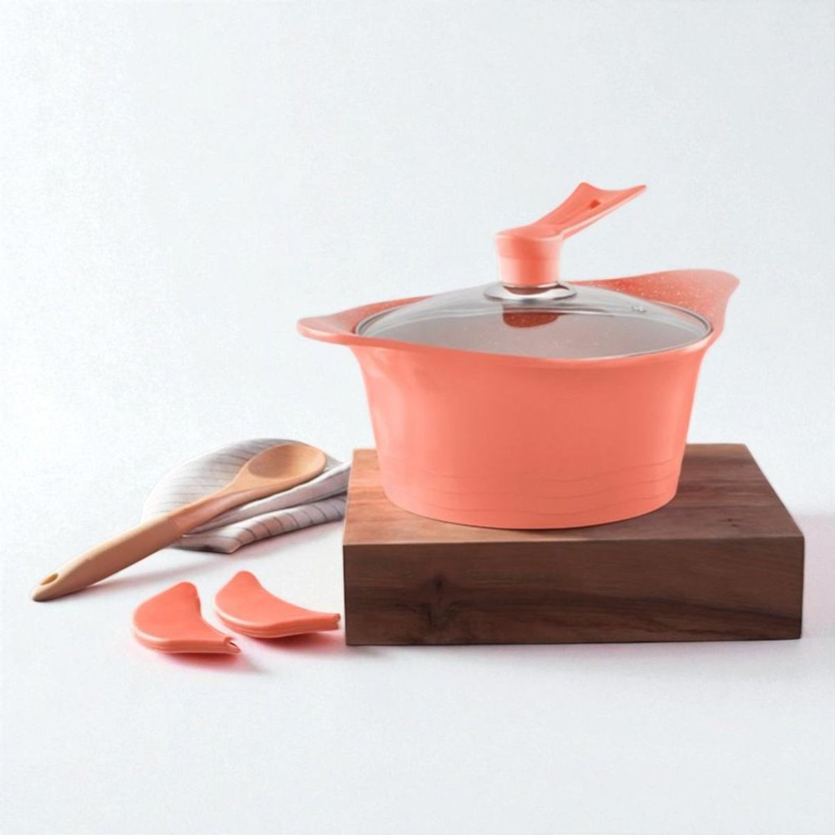 BOHLIER - Cacerola De 24 Cm Rosa