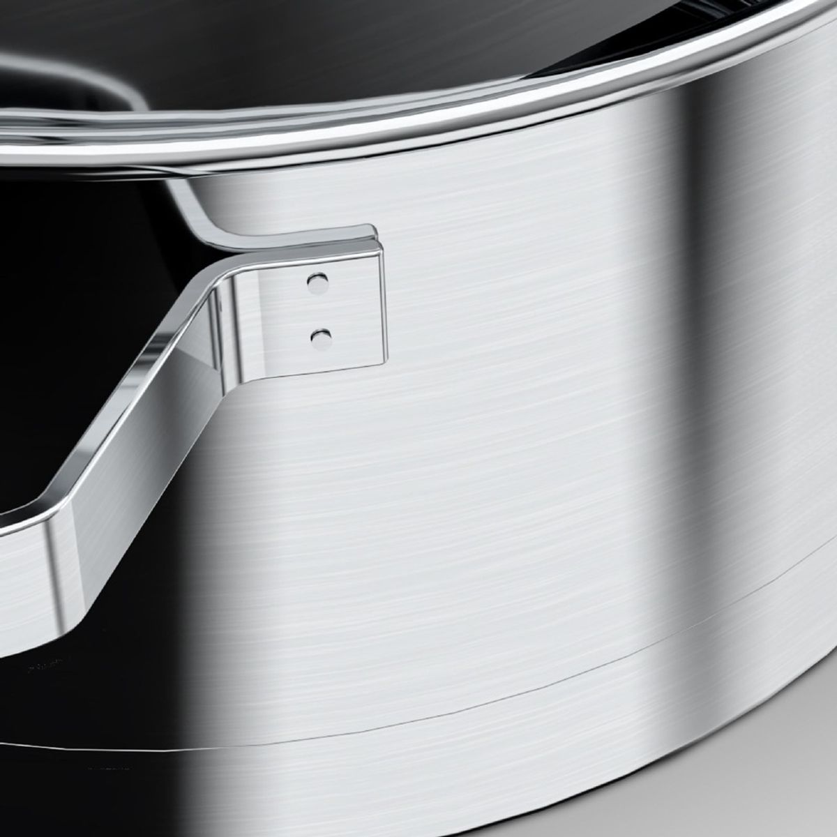 WENS - Cacerola Acero Inoxidable con tapa 26Cm