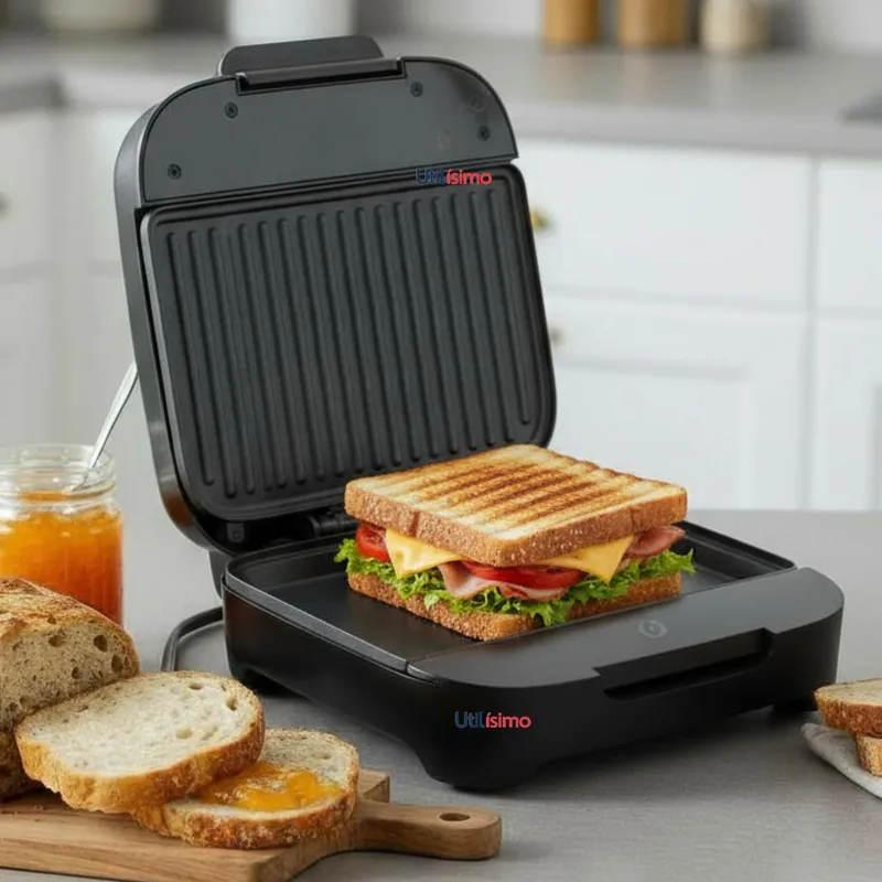 OSTER - Sandwichera Oster® compacta con platos hondos CKSTSM400