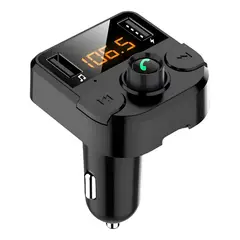 PUREPOWER - Receptor Bluetooth Autos Transmisor Fm Mp3 Carga Rápida 3.0
