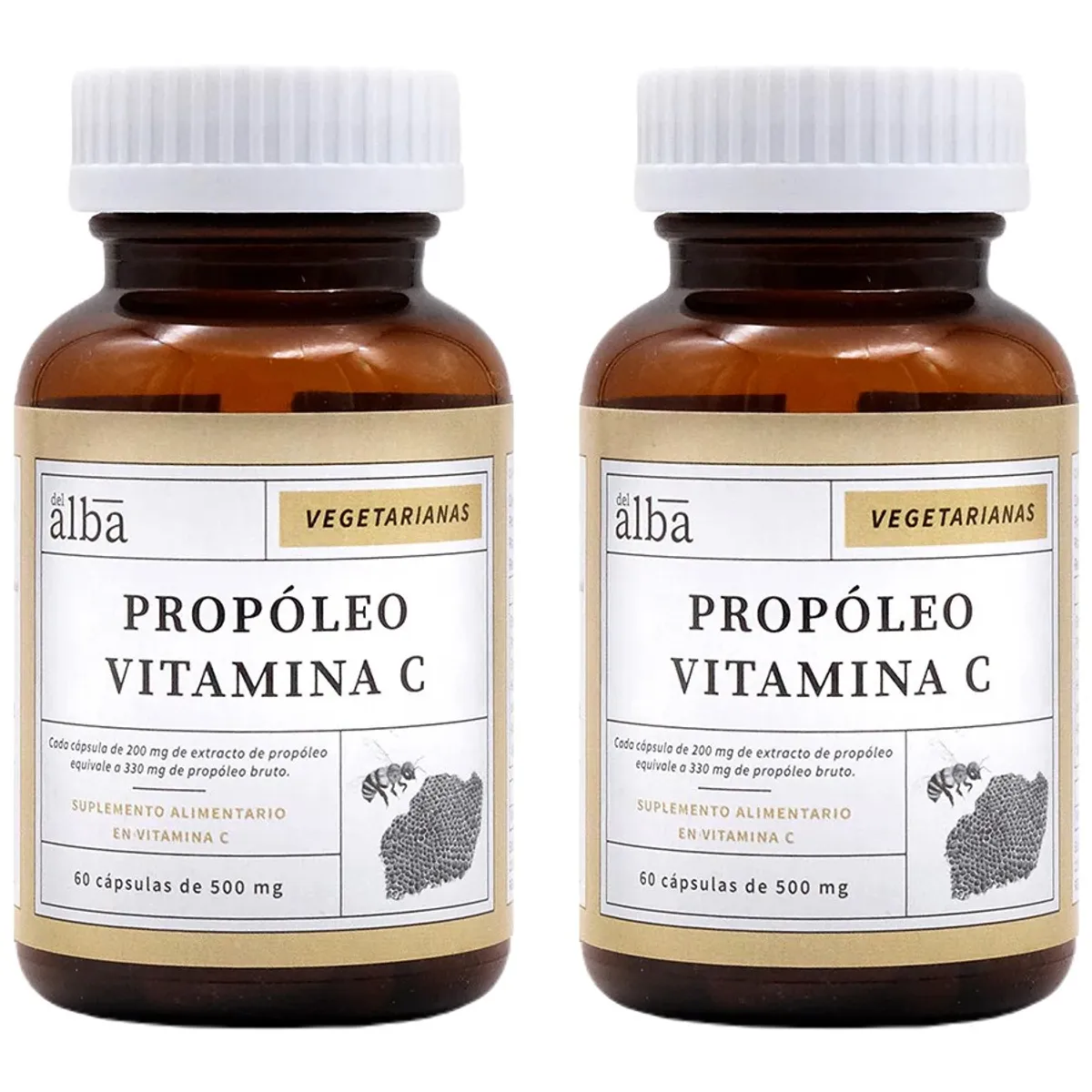 ALBA - Propóleo Ultra C Del Alba 2x 60 Cápsulas