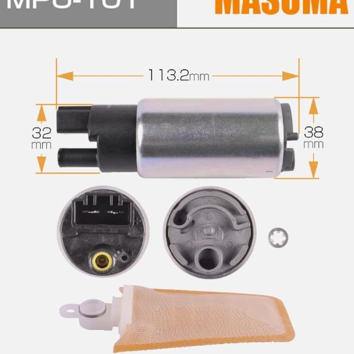 GENERICO - Bomba de Bencina Masuma ParaToyota Corolla IX BerlinaMPU-101